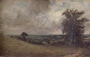 John Constable West End Field,Hampstead,noon china oil painting artist